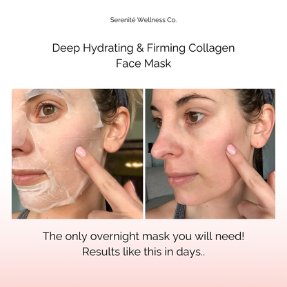 Deep Hydrating & Firming Collagen Face Mask